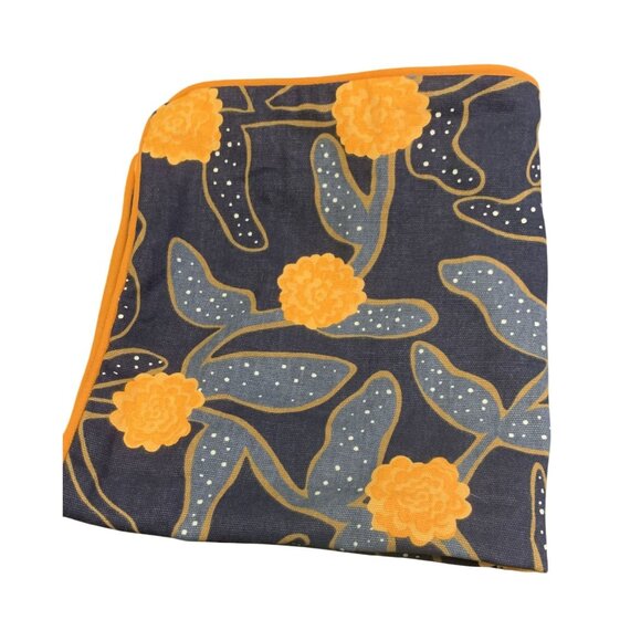 Ikea Aromatisk Cotton 20" X 20" Pillowcase Floral Blue Yellow - Picture 2 of 6